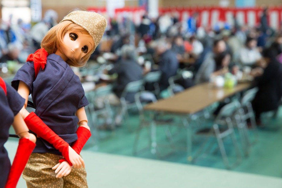 SmartDolls enjoying a soba festival.